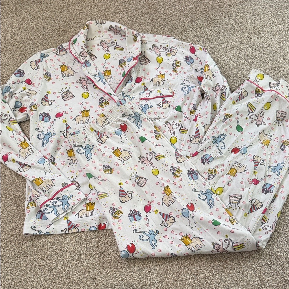 Roller Rabbit Birthday pajama set